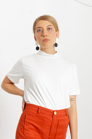 Snug Tee - White ( Last M, L)