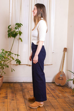 Ink Twill Rodeo Pants